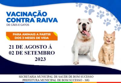 Campanha de Vacinação Antirrábica 2023