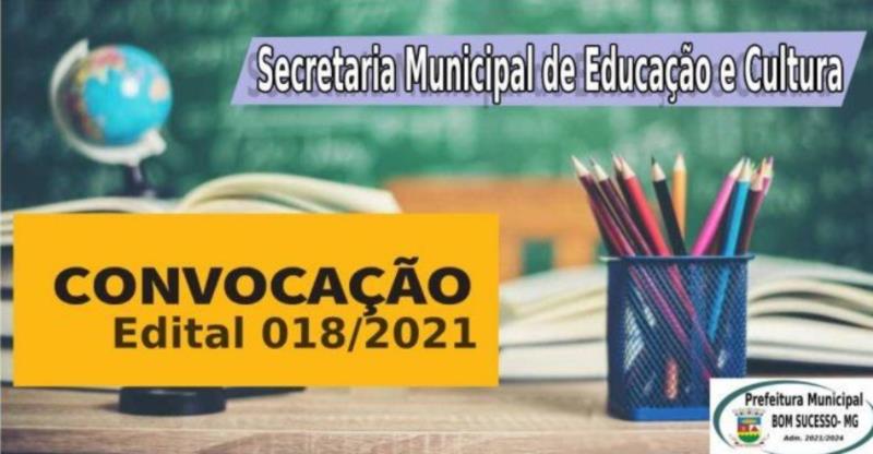EDITAL DE CONVOCAÇÃO - 01 (um) Professores de Educação Básica (anos iniciais do Ensino Fundamental, Creche e Pré-Escola e EJA anos iniciais)