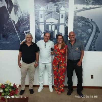 PREFEITO GATÃO REUNIU COM DR. JOAB O NOVO PRESIDENTE DA SANTA CASA DE BOM SUCESSO