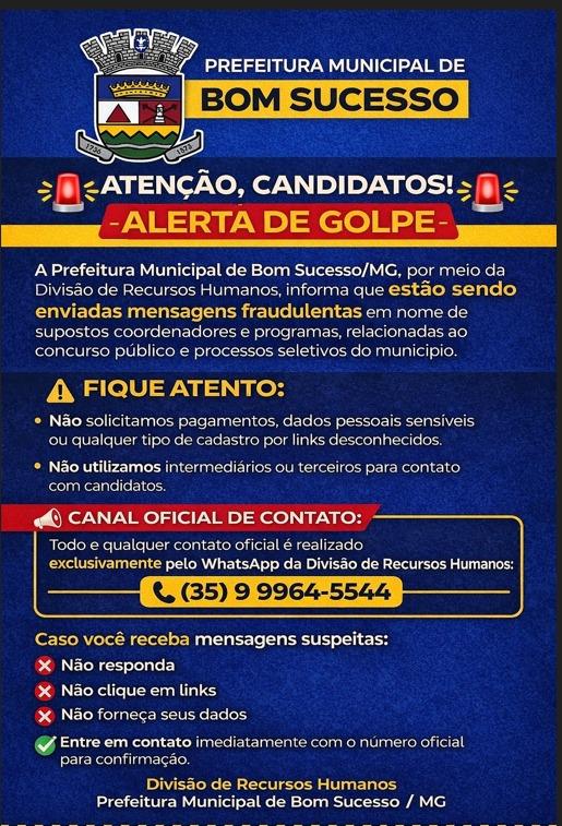 ALERTA DE GOLPE!