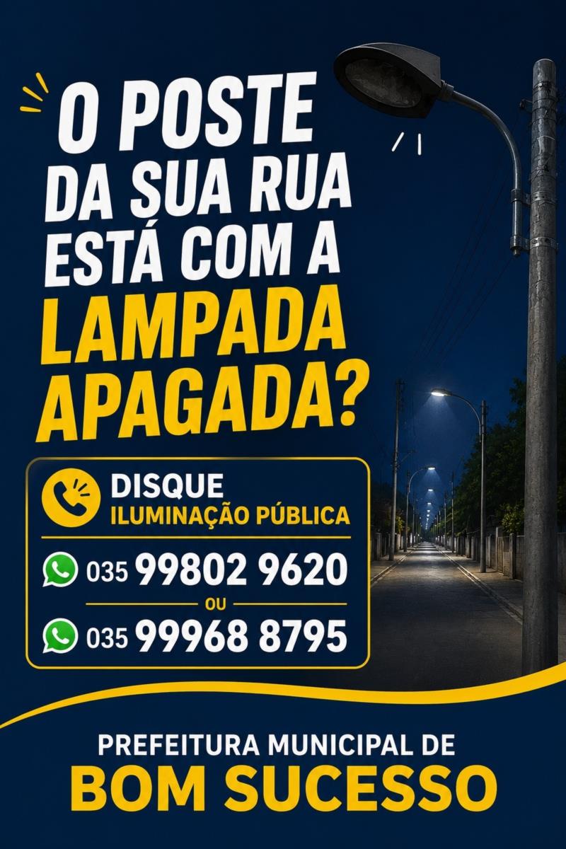 ILUMINAÇÃO PÚBLICA