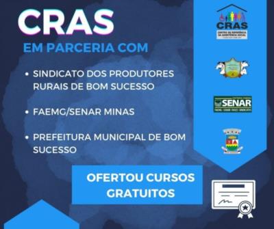 CRAS ofertou cursos Gratuitos no Município