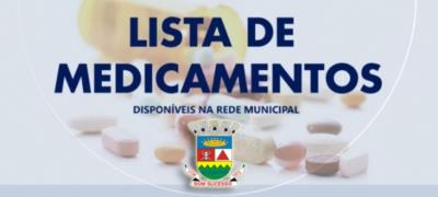 Lista de Medicamentos Disponíveis