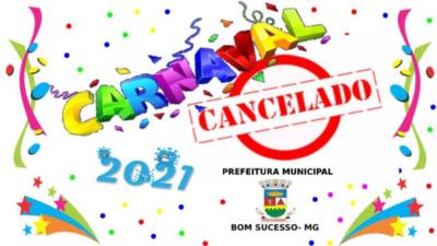 Cancelamento do Carnaval 2021