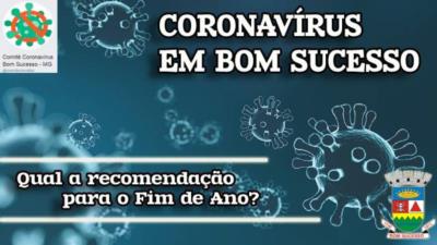 Recomendações Para o Fim De Ano- Comitê Coronavírus Bom Sucesso