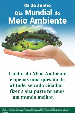 BLITZ COMEMORATIVA AO DIA MUNDIAL DO MEIO AMBIENTE-DATA:05/06/2018