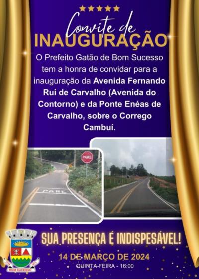 CONVITE DE INAUGURAÇÃO!