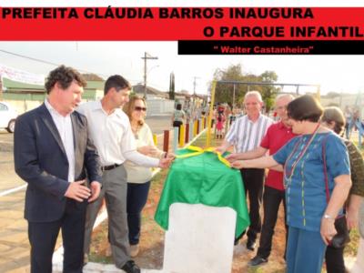 INAUGURAÇÃO DO PARQUE INFANTIL