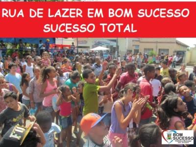 RUA DE LAZER EM BOM SUCESSO