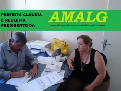 CLÁUDIA BARROS É REELEITA PRESIDENTE DA AMALG